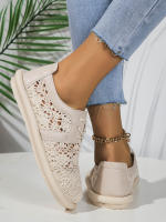 Sandalias De Mujer Verano 2024 Lujo Diseñador Zapatos De Cuero Transpirables Plataforma Casual Sandalias Para Damas - details 10