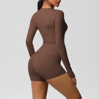 SSITO Traje Deportivo de Yoga para Mujer, 2 UDS., entrenamiento, ajuste Seco, transpirable, Top Deportivo de Alta elasticidad, pantalones de Yoga de Belte Alta para Mujer - details 7