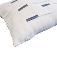 Cojín Rectangular Decorativo Detalle Bordado Hilo ALO HOME 30x50 cm Cojín con Cremallera Mediterráneo - details 2