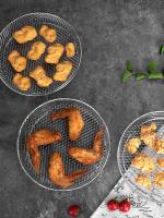 Rack De Acero Inoxidable Para Air Fryer Accesorios De Horno Y Secadora Para Cocinar Almohadillas De Hornear Y Almohadillas De Vapor Resistente Al Calor Herramientas De Cocina - details 2