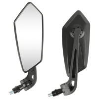 Espejo Retrovisor Para Manillar De Motocicleta Espejo De Barra Para Cafe Racer Scooter Motocross 8/10mm Reflector Trasero - details 8