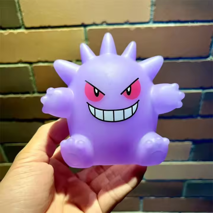 Lámpara De Noche Pokemon Anime Pikachu Gengar LED Figura De Decoración Para Habitación Regalo Para Niños Y Niñas - 1