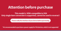 Adaptador MUCAI HDMI-Femenino a VGA-Macho Con Cable De Audio 3.5mm Salida De Video 1080P FHD Para PC Laptop TV Box Monitor - details 0