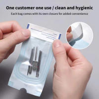 100pcs Bolsas De Esterilización Self-Sealing Para Uñas Y Tatuaje De 4 Tamaños Desechables Accesorios De Almacenamiento Para Herramientas De Uñas - details 1