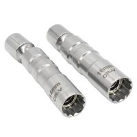 Adaptador De Llave De Encendido Spark Plug Set Universal Con Mango Flexible Magnético Y Pared Delgada 3/8" Herramienta De Reparación De Coche 14mm 16mm - details 5