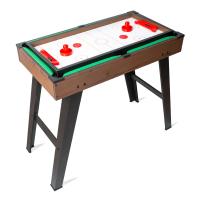 Devessport Mesa Multijuego 4 en 1 Woody (Futbolín, Billar, Ping Pong y Air Hockey) - details 2