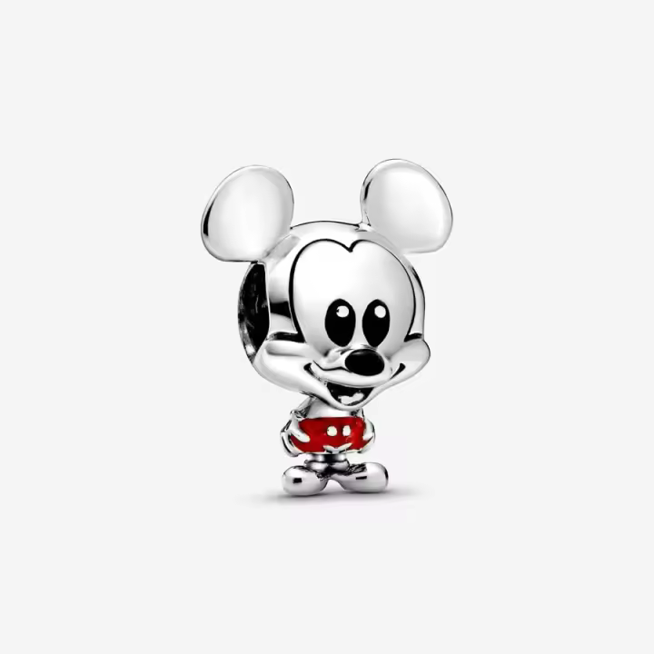 Charm Mickey Mouse Pantalones Rojos de Disney - Charm de Pandora Disney - 1