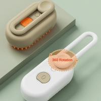 Cepillo De Estilo Y Limpieza Para Mascotas Con Vaporizado Recargable Eliminador De Pelo Flotante Para Perros Y Gatos Accesorios De Peluquería Para Animales - details 14