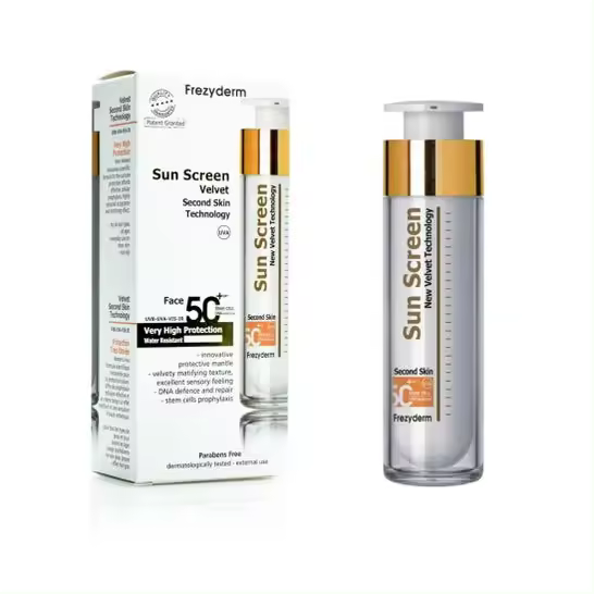 Frezyderm Sun Screen Velvet Face SPF50+ 50ml - 1