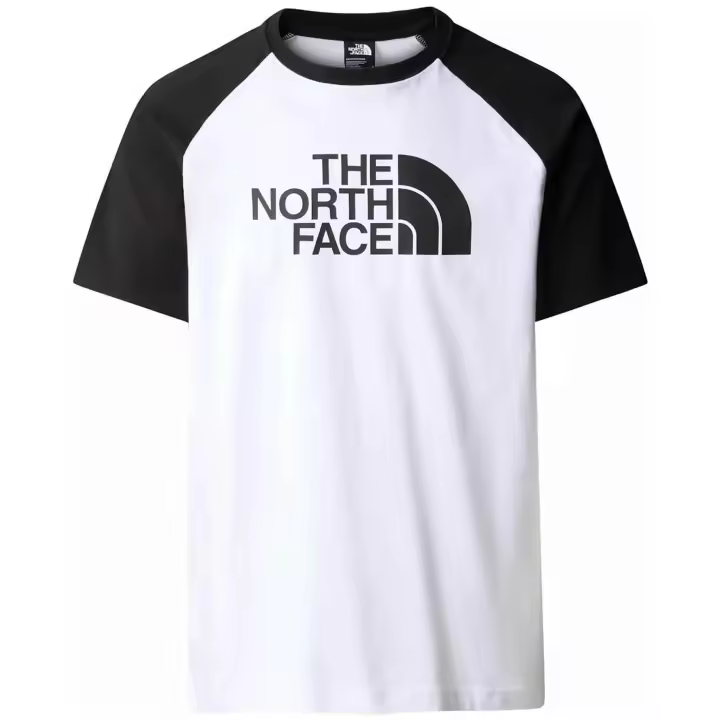 Camiseta de Manga Corta The North Face Raglan Easy para hombre en color blanco - 1