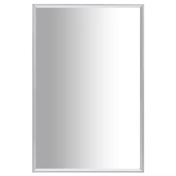 vidaXL Espejo plateado 60x40 cm - 1