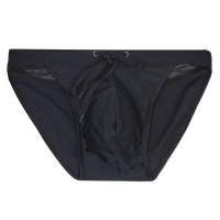 Bragas De Natación Para Hombre En Blanco Briefs Triangulares Sexys Ropa Deportiva De Playa Monocromáticas Polyester Spandex - details 19