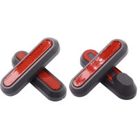 Cubierta De Rueda Protectora Para Xiaomi 3 Scooter Eléctrico M365 pro 2 1s Adhesivo Reflector Nocturno Para Seguridad Frontal Y Trasera - details 17