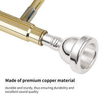 Mandíbula De Trombón Alto En Cobre (61/2AL) Piezas De Repuesto Para Instrumentos De Bronce Accesorios De Plata Plateada - details 3
