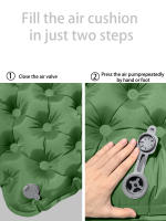 Alfombra De Dormir Para Acampar Al Aire Libre Plegable Con Almohadas Ultraligera Inflable Para Viajes Y Senderismo Matrícula De Natación En La Playa - details 37