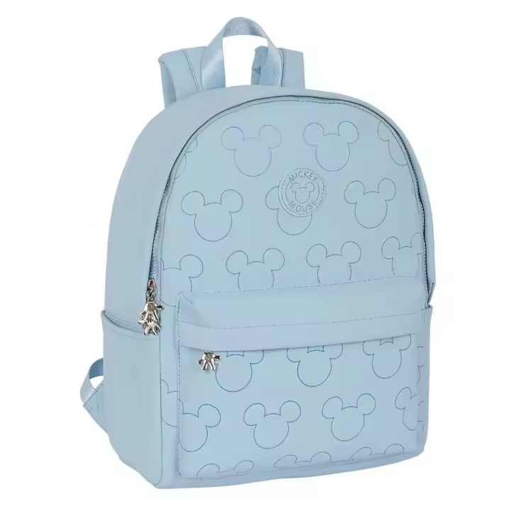 Safta Mochila Mickey Teen Snow Azul - 1