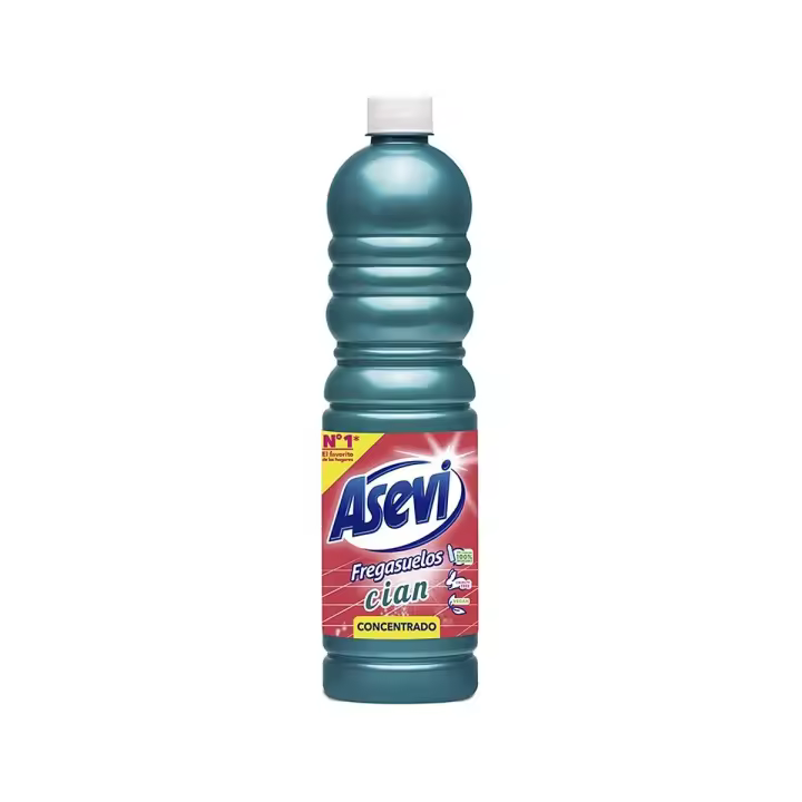 Pack 12 uds. Asevi Fregasuelos Cian Concentrado - 1 L. - 1