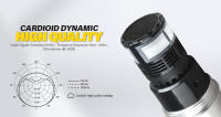 Sistema De Micrófono Inalámbrico De Doble Canal UHF Con ECHO Metal Cordless Para Karaoke Bodas Fiesta Iglesia 60m Rango De Comunicación - details 9