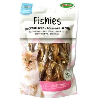 SNACK MASCOTAS CAT FISHIES PESCADOS SECOS 50GR VET - 1