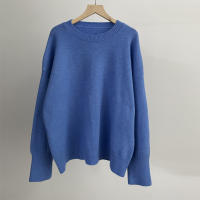 Suéter De Punto Grueso Para Mujer Hirsionsan Oversized Casual Chic Suave De Otoño Invierno Estilo Básico Pullover Suelto - details 15