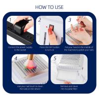 Colector De Polvo Para Uñas Profesional Colección De Vácuo De Escritorio Para Manicura Con Ventilador Y Filtro Para Gel De Uñas - details 18