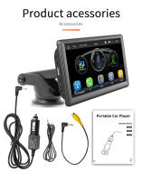 BQCC 7" HD Reproductor MP5 Para Coche Con Android AUTO/CarPlay Mirrorlink BT SD TF AUX USB Radio De Coche B500A Con Pantalla Táctil Y Altavoz Integrado - details 15