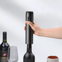 Abrevidor De Botellas De Vino Eléctrico Automático Recargable Con Base De Carga Herramientas De Cocina Eco-amigable Acero Inoxidable - details 1
