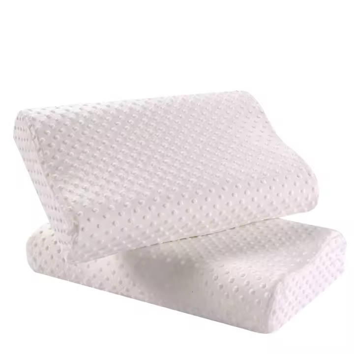 Almohada con memoria de rebote lento almohada núcleo de espuma con memoria de ondas almohada cervical - 1