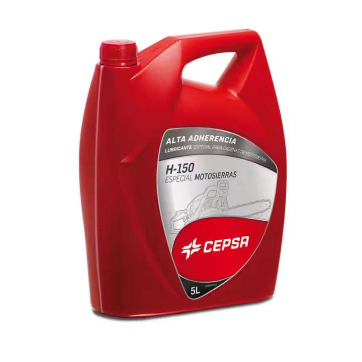 CEPSA Lubricante Especial Motosierra H-150 5L CEPSA - Alta adherencia - 08214 Lubricante especial motosierra Complementos para el Motor Lubricantes Motor - 1