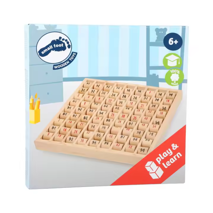 Juego de madera tabla de multiplicar - Small foot - 1