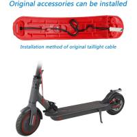 Guardabarros Trasero Para Scooter Xiaomi M365/pro 1S Pro2 Pieza De Repuesto Con Ala Trasera Y Luz De Cola Accesorio Para Patinete - details 2