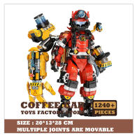 Juguetes De Bloques De Construcción Mecha Robot Policia Ciudadano Fuego Rescate Para Niños Y Adultos Regalos De Cumpleaños - details 7