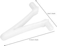 6 unids piscina suministro mariposa V clip para piscina spa cepillo hoja rastrilla hoja Skimmer vacío cabeza para piscina Limpieza - details 0