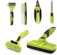 Juego de ASEO: Juego de Suplementos para Perros, Pelo para Pelo de Perro, Alisador, Pelo para Pelo Suelto, Pelo para quitar el pelo de Perro Herramientas para uñas: cortaúñas para Perros, cargador de uñas para perros - details 6