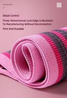 3Pcs Bandas De Resistencia De Tela Para Glúteos Y Piernas Ejercicio De Squat Y Estiramiento Adecuado Para Gimnasio Y Yoga Equipamiento De Fitness - details 12
