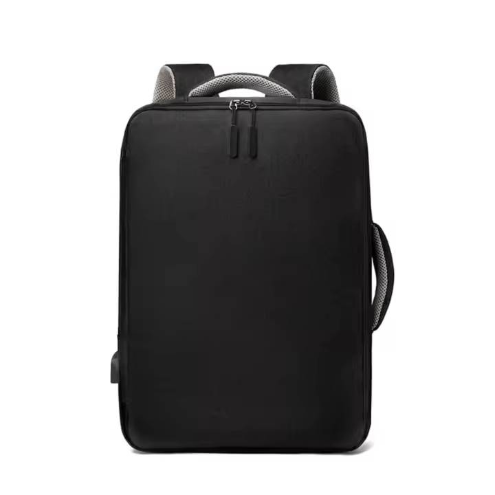 Mochila Impermeable Con Carga USB Para Hombre Y Mujer, Morral Escolar De Viaje Para Ordenador Portátil De 15,6 Pulgadas,Informal - 1