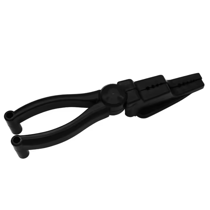 Aguja De Seguridad Para Uñas Herramienta Auxiliar Con Protector De Dedos Para Martillar Y Tirar De Tornillos Plisier De Seguridad Para Uñas - 1