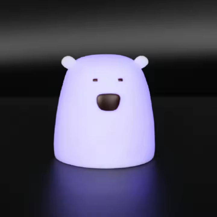Ledkia Luz Quitamiedos LED Infantil Oso RGB a Pilas  RGB - 1