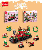 Juego De Construcción Toylinx 6 En 1 Serie Navideña Venta Al Por Mayor Y Por Piezas Blocs Creativos De Pueblito De Invierno DIY Regalo De Navidad Para Niños - details 0