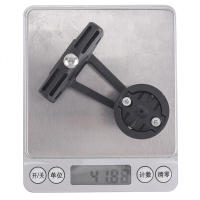 Soporte De Luz Trasera Para Sillín De Bicicleta 1/2Pcs Montaje En Barra De Sillín Antideslizante Para Garmin Varia Radar/Cámara De Acción Negro Aluminio ABS - details 9