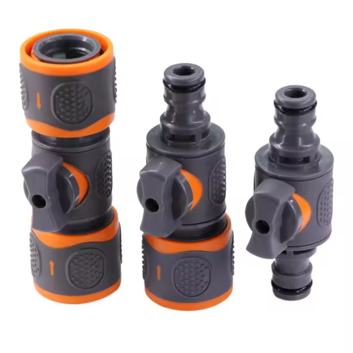 Adaptador De Conector Rápido 16mm Modelo 3 Para Tubo De Jardín Extensor De Conexión Reparación Joint Coupling MUCIAKIE ABS - 1