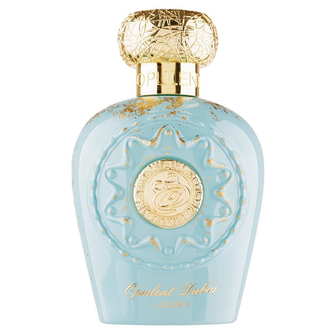 Perfume arabe unisex - Opulent Dubai Lattafa 100ml,Fragancia femenina y masculina ámbar, oriental, floral ,Colonia de mujer y de hombre NOVEDAD