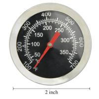 Termómetro para ahumador de Carbón Para Parrilla de barbacoa, termómetro para Horno de pizza de Maple inoxidable de 52mm, piezas de repuesto para barbacoa - details 0