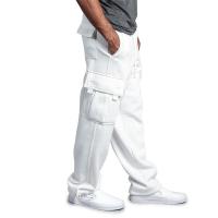 Overoles Para Hombre Pantalones Deportivos Casuales Transpirables Suaves Para Invierno Entrenamiento Correr Negro Blanco Gris - details 8