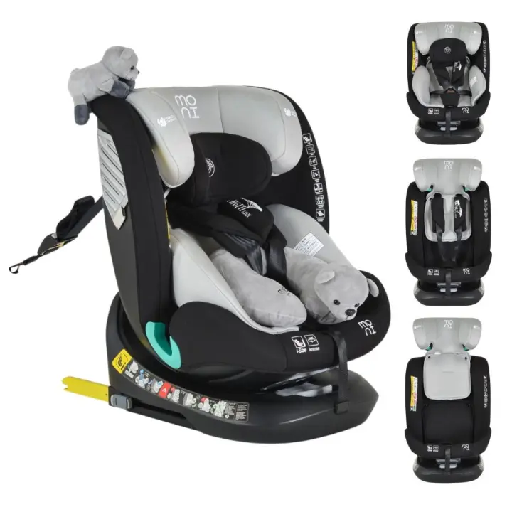 MONI Silla de auto SERENGETI 360 I-size (40-150 cm) ISOFIX + Top Tether de Moni - 1