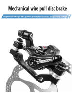 Freno De Disco De Aleación De Aluminio JEDERLO F180/R160 F160/R140 Para Bicicleta De Montaña Accesorios De Línea Mecánica De Pulla - details 0