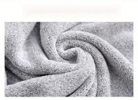 Toalla De Baño Grande De Fibra De Bambú Con Carbón Activado Y Velours Coral Antibacteriana Absorbente Para Adultos Gimnasio Deportes Estilo Sólido - details 2
