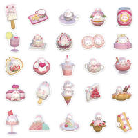 50PCS Pegatinas De Conejo Cartoon Lindo Y Creativo Para Escritorio Guitarra Computadora Resistentes Al Agua Tamaño 3-10CM - details 4
