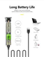 Retro T9 Set De Recortadora De Pelo Máquina De Corte Original Para Hombres Trimmer Eléctrico Afeitadora Para Áreas Sensibles Con Indicación De Carga Y Tiempo De Uso De 60 Minutos - details 6