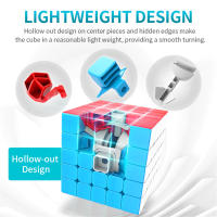 ECube Moyu Meilong 5X5 Cubo De Velocidad Sin Pegatinas Para Niños Juguetes De Puzzle Profesionales De 5X5X5 Para Clase Y Juego - details 5
